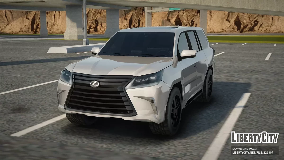 Lexus LX 570 2017 / GTA San Andreas