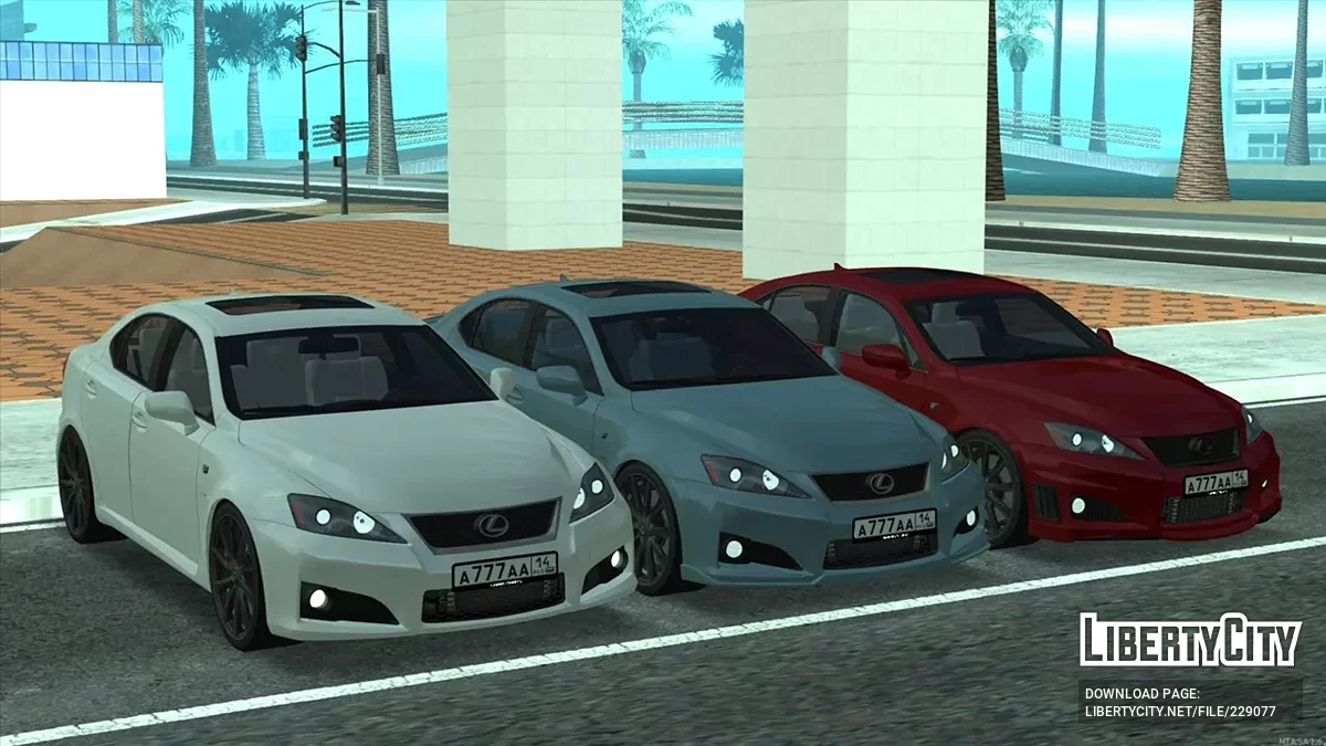 Lexus IS-F / GTA San Andreas