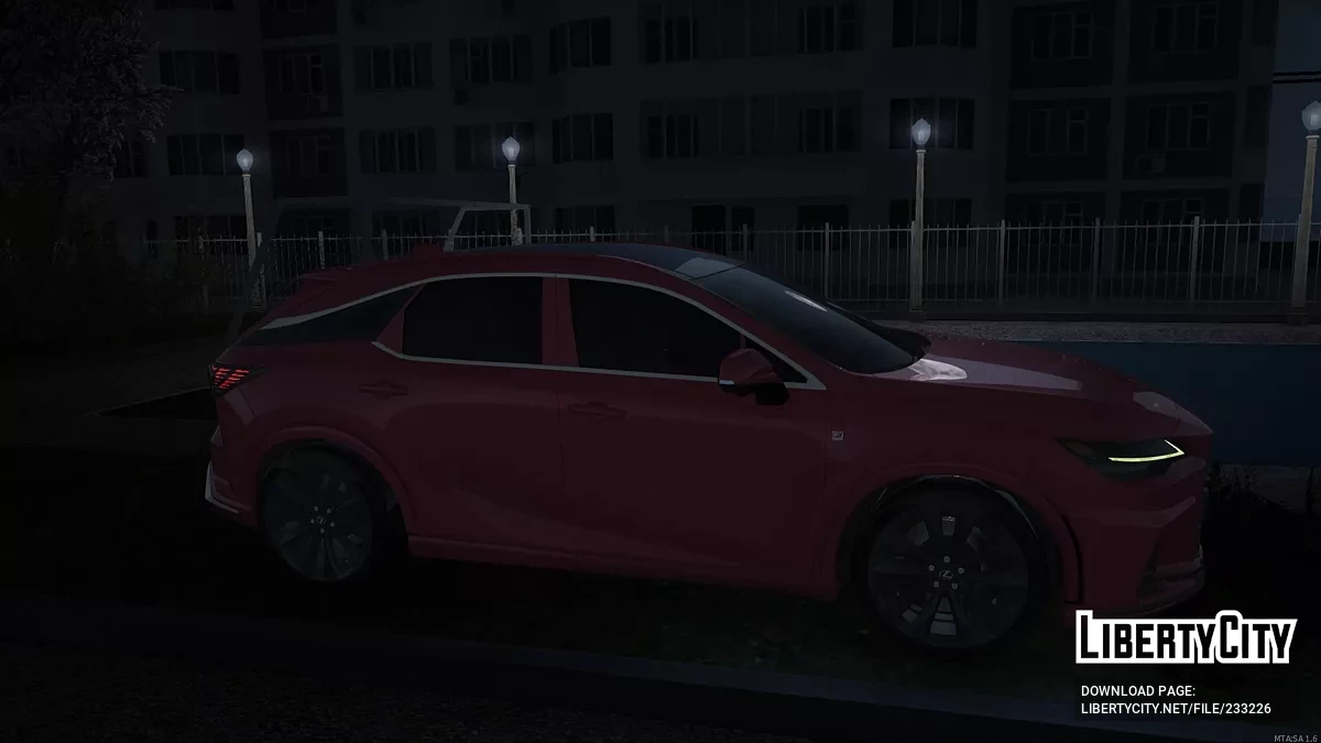 Lexus RX500h 2025 / GTA San Andreas