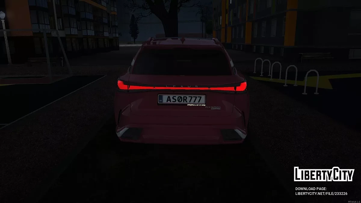 Lexus RX500h 2025 / GTA San Andreas