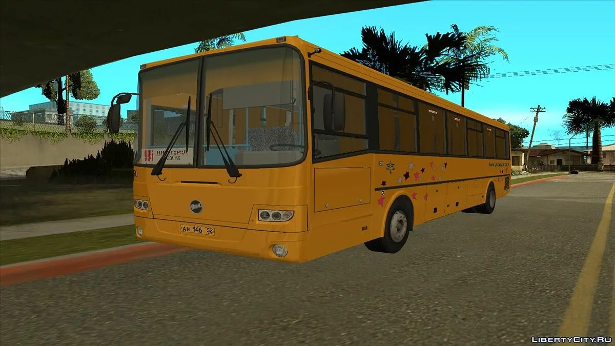 ГолАЗ-ЛиАЗ-5256.23 2007 / GTA San Andreas