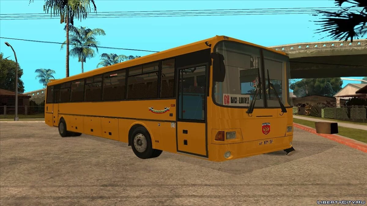 ГолАЗ-ЛиАЗ-5256.23 2011 / GTA San Andreas