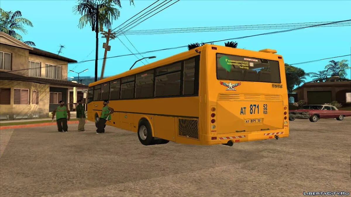 ГолАЗ-ЛиАЗ-5256.23 2011 / GTA San Andreas
