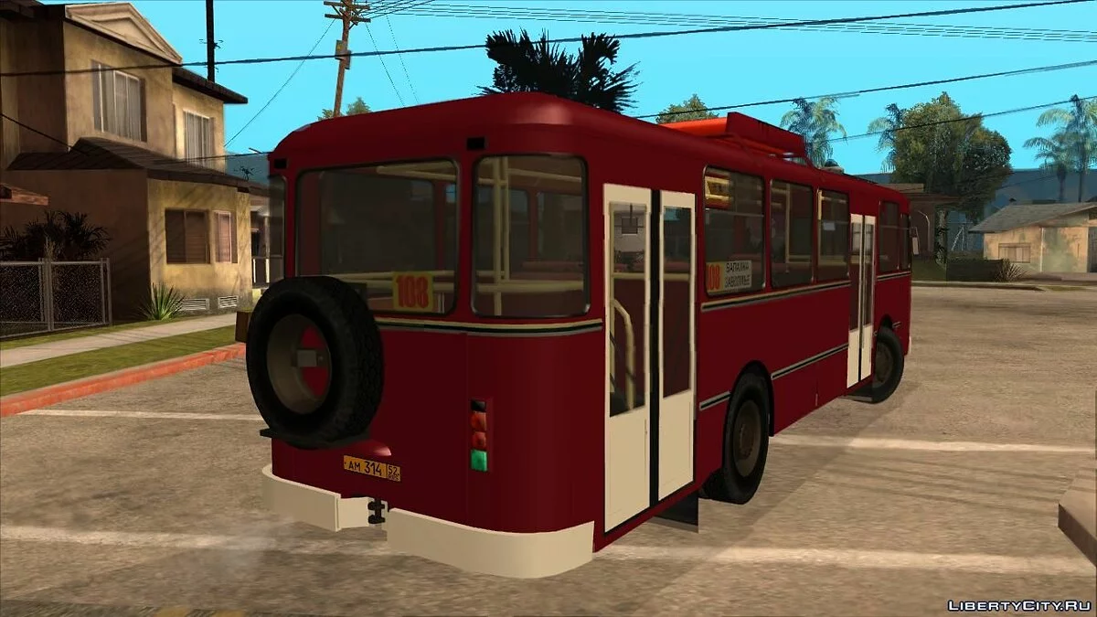 ЛиАЗ 677М ХБИ / GTA San Andreas