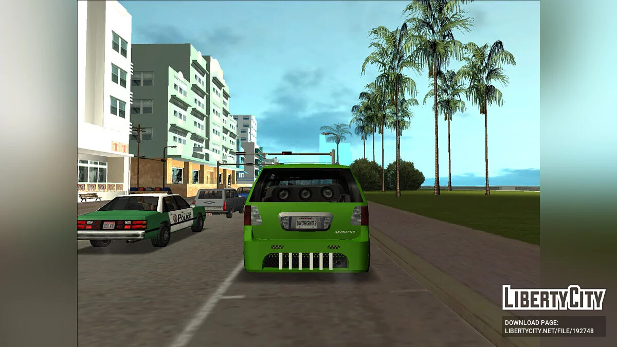Lincoln Navigator из NFS Underground 2 / GTA San Andreas