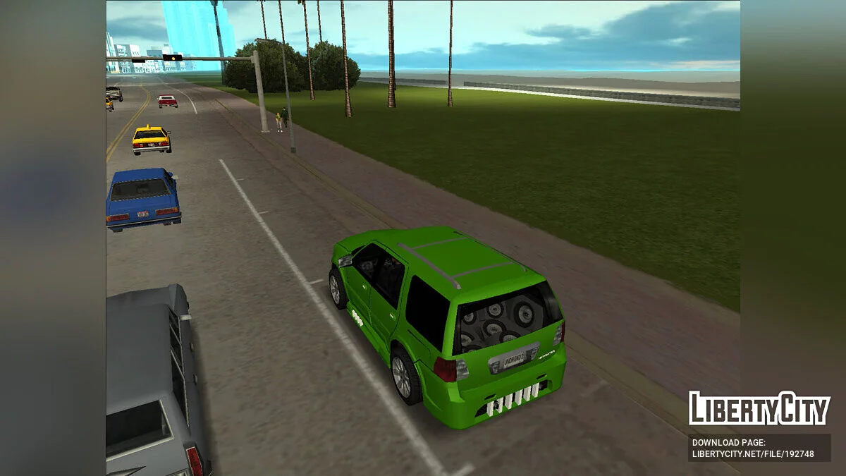 Lincoln Navigator из NFS Underground 2 / GTA San Andreas