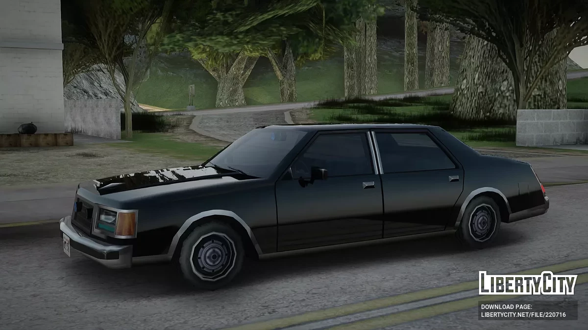 Lincoln Continental '82-87 FBI / GTA San Andreas