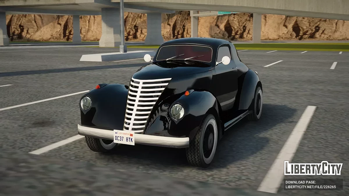 1937 Lincoln Zephyr V-12 Coupe