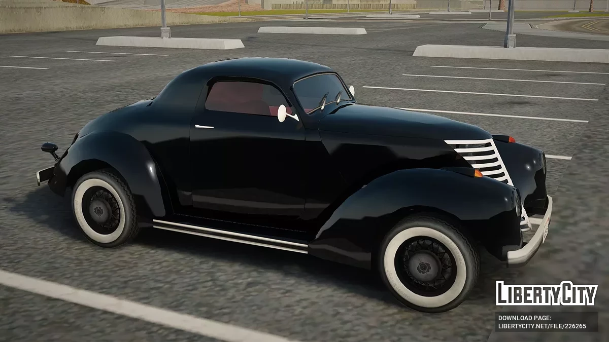 1937 Lincoln Zephyr V-12 Coupe