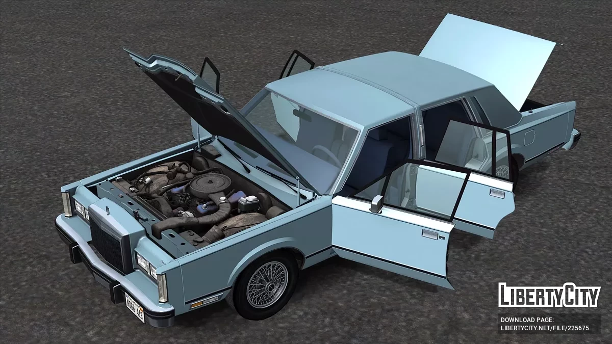 Lincoln Town Car (94-54D) 1983 1.1 / GTA San Andreas