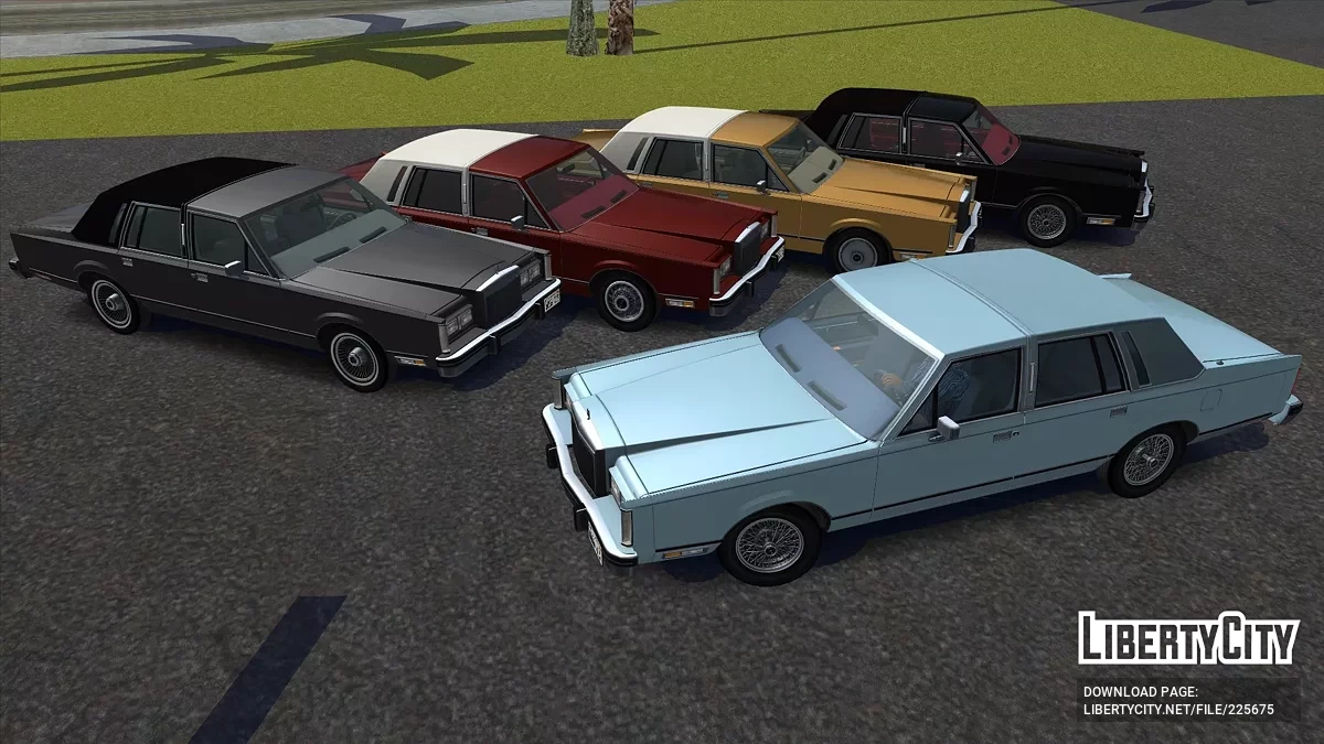 Lincoln Town Car (94-54D) 1983 1.1 / GTA San Andreas