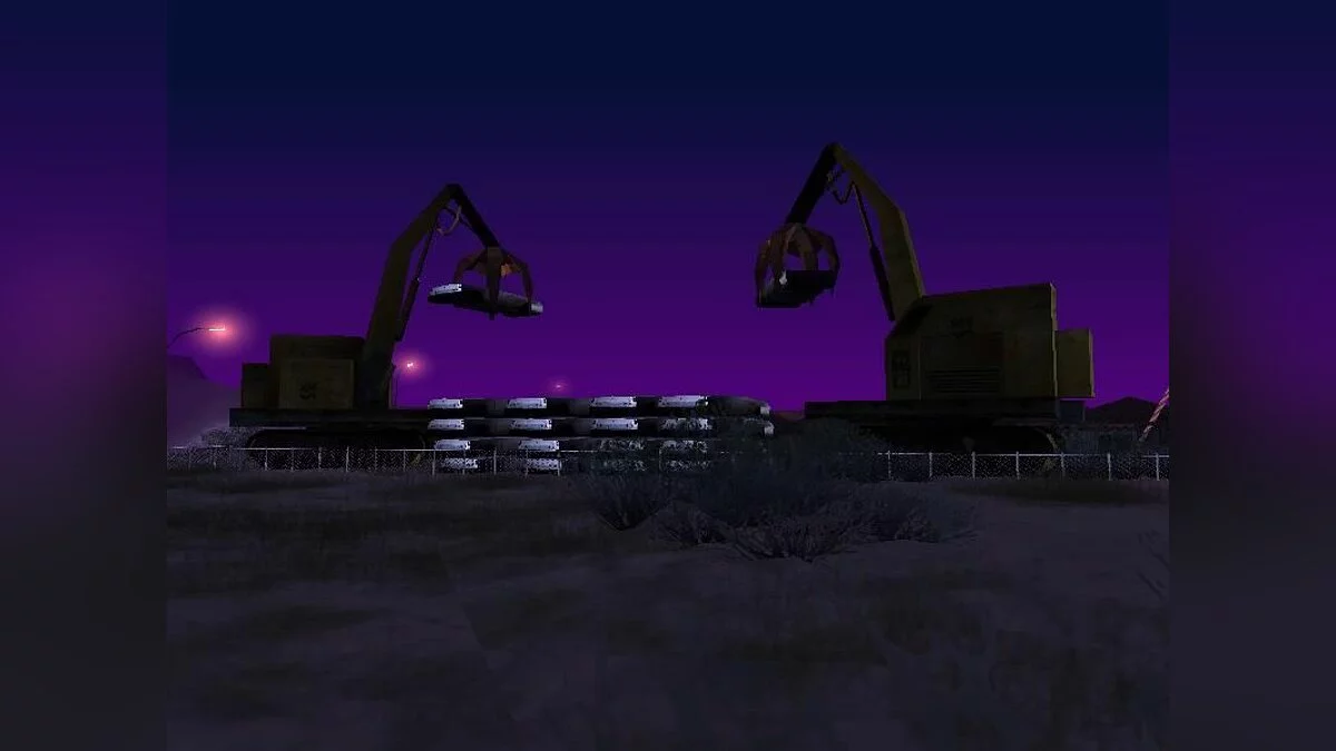 Свалка в пустыне / GTA San Andreas