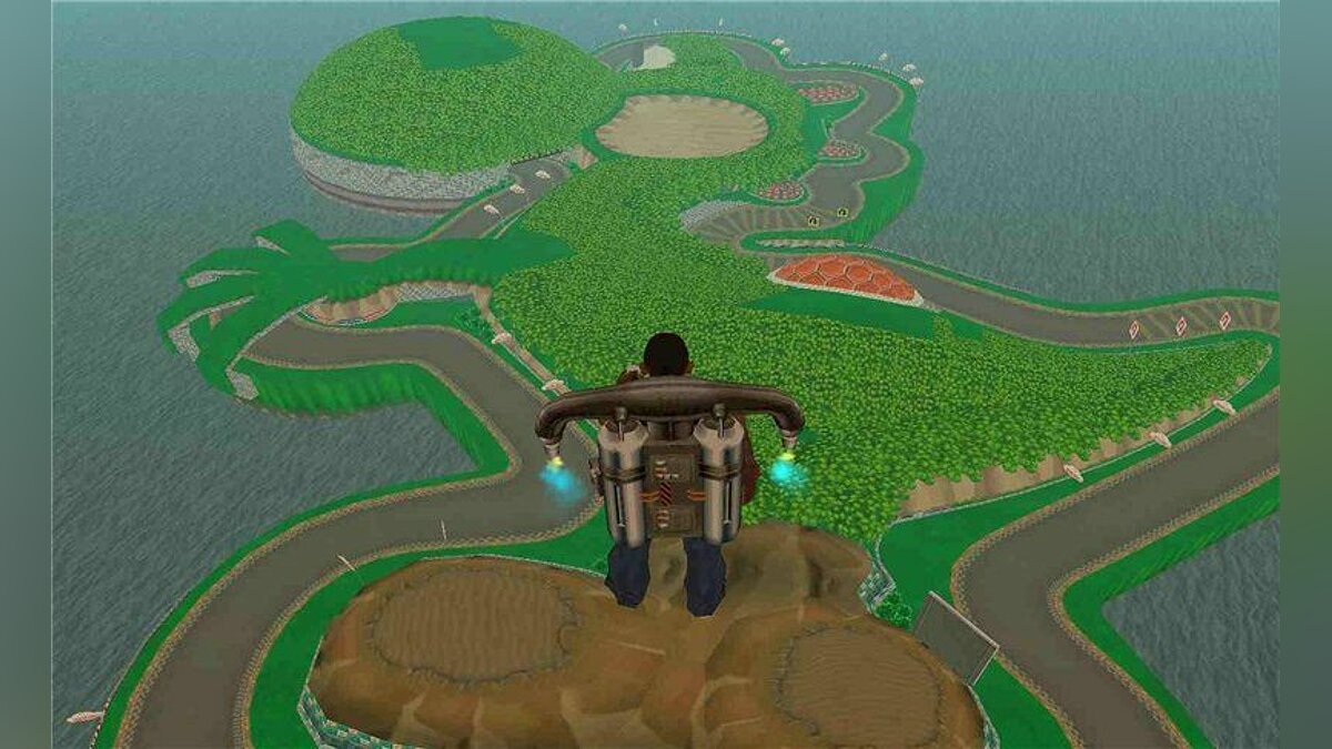 Остров Yoshis Raceway для GTA San Andreas - Картинка #1