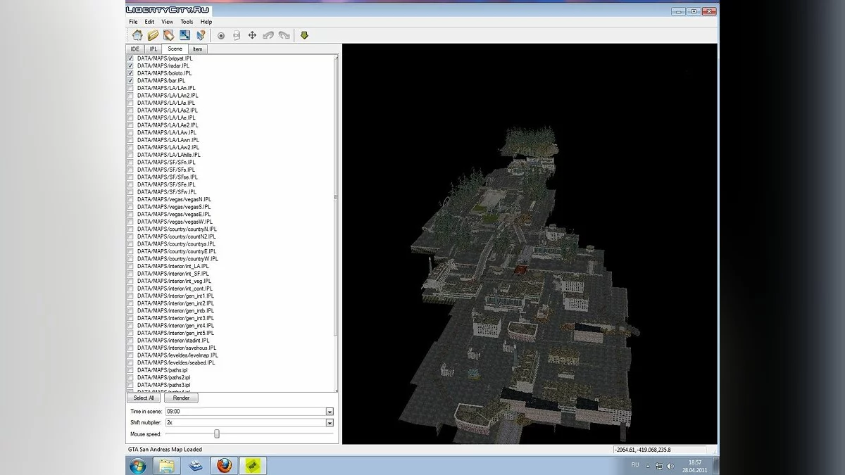 Location / GTA San Andreas