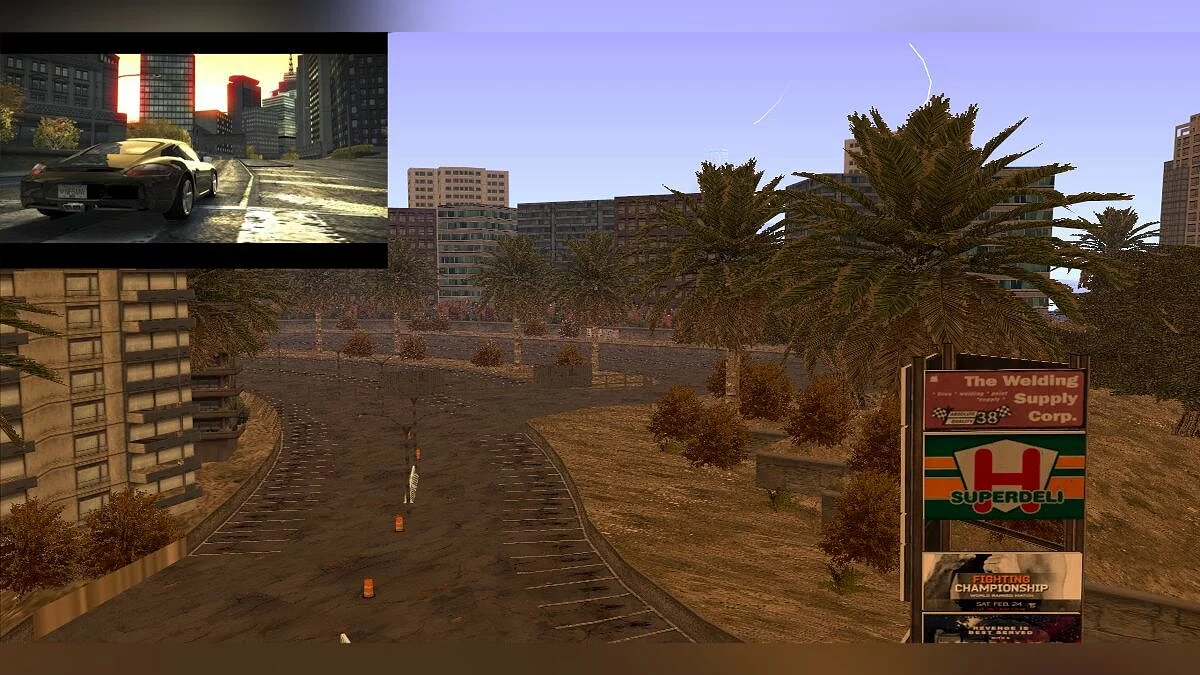 NFS MW Paradise / GTA San Andreas