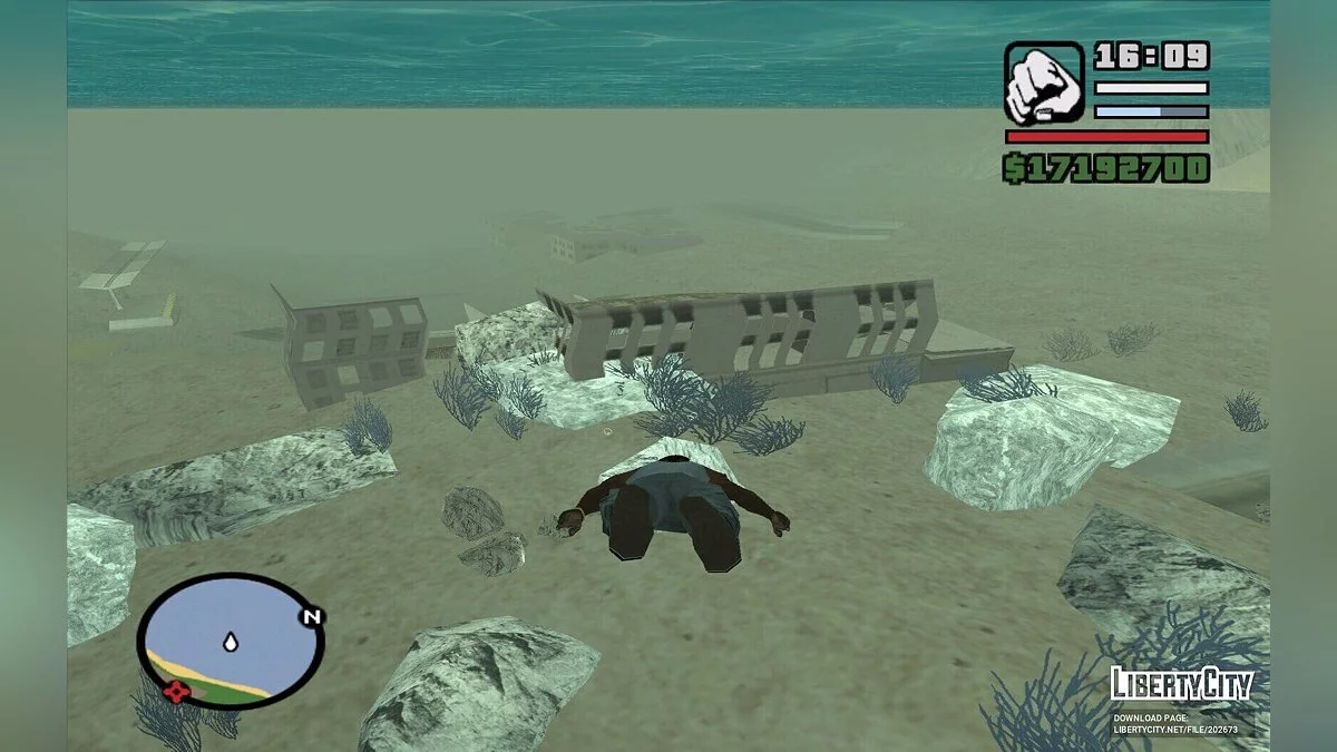 UTown Mod - Затонувший город / GTA San Andreas