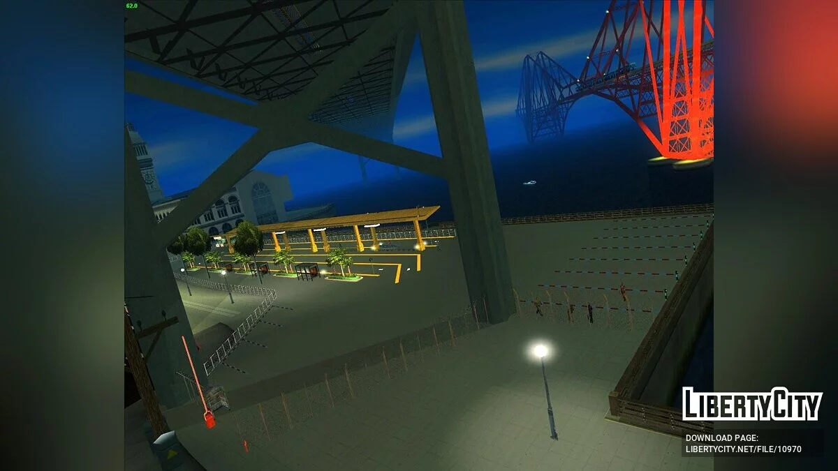 Автобусная станция в San Fierro / GTA San Andreas