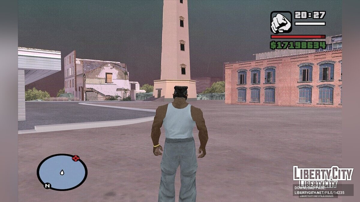 Скачать Алькатрас - Тюрьма в море для GTA San Andreas