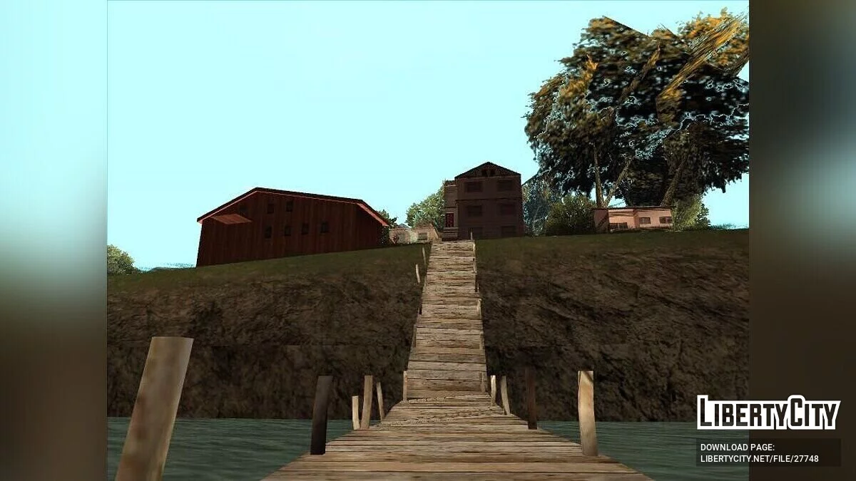 Лагерь и поле гравитации / GTA San Andreas