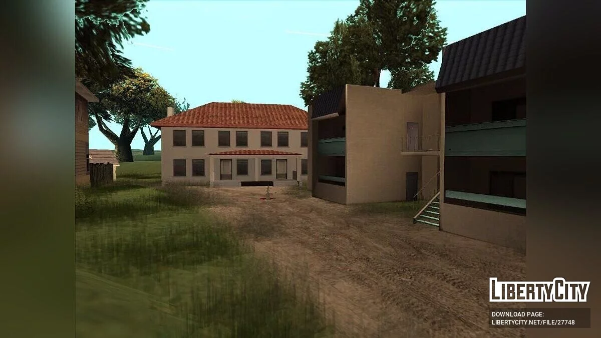 Лагерь и поле гравитации / GTA San Andreas