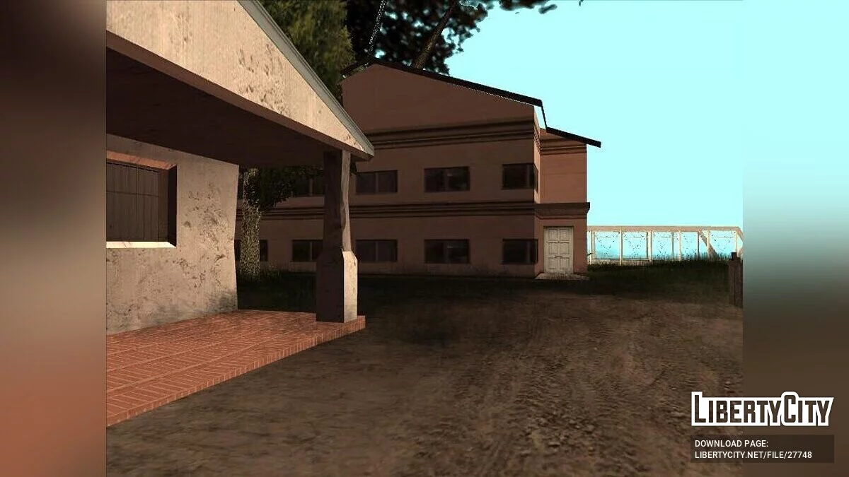 Лагерь и поле гравитации / GTA San Andreas
