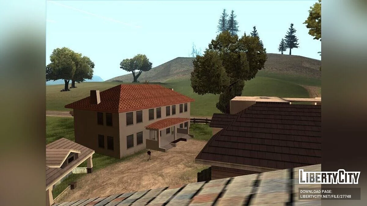 Лагерь и поле гравитации / GTA San Andreas
