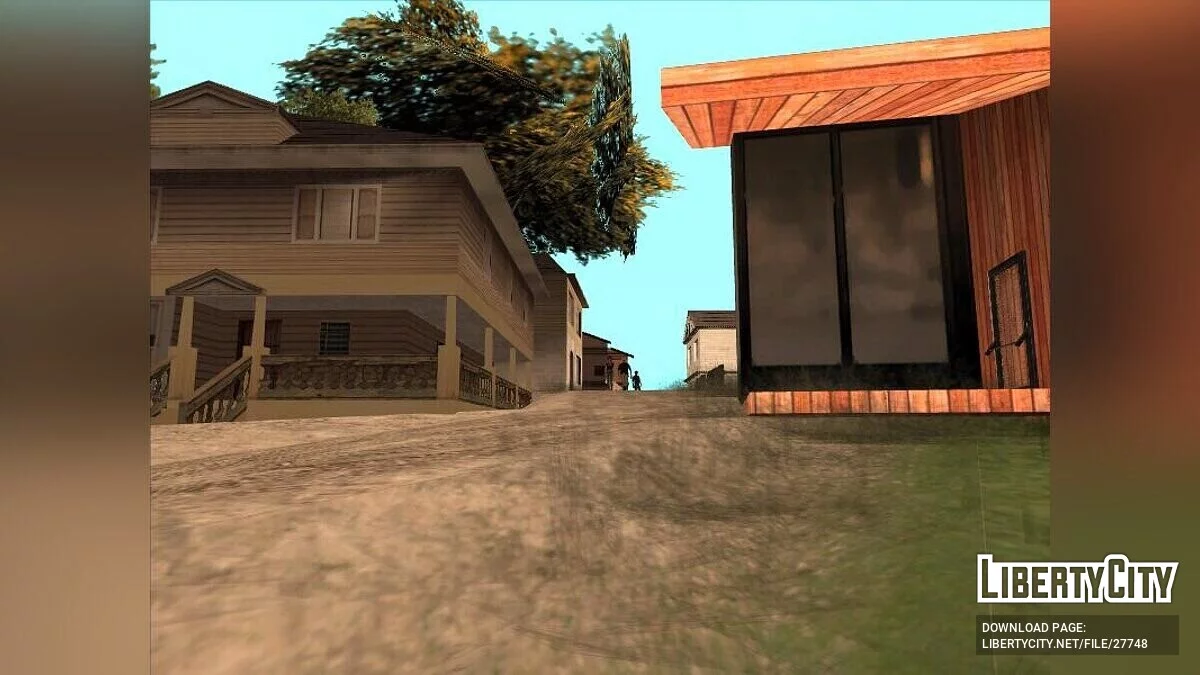 Лагерь и поле гравитации / GTA San Andreas