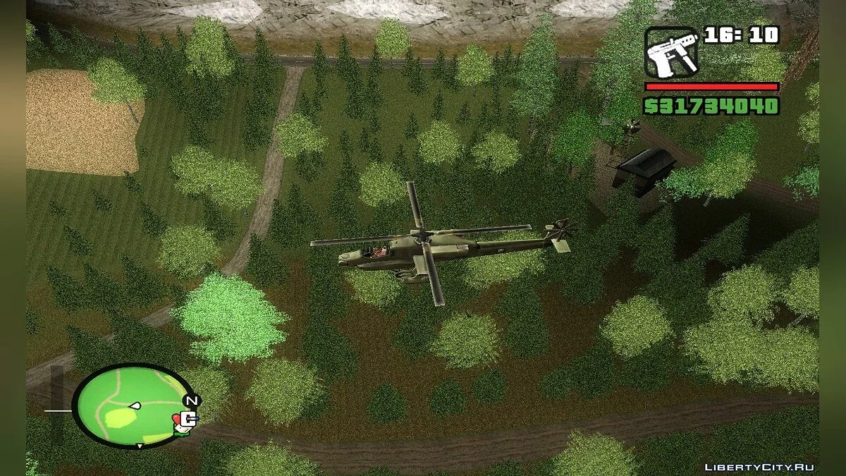 Вишнёвый сад и хвойный лес 2 / GTA San Andreas