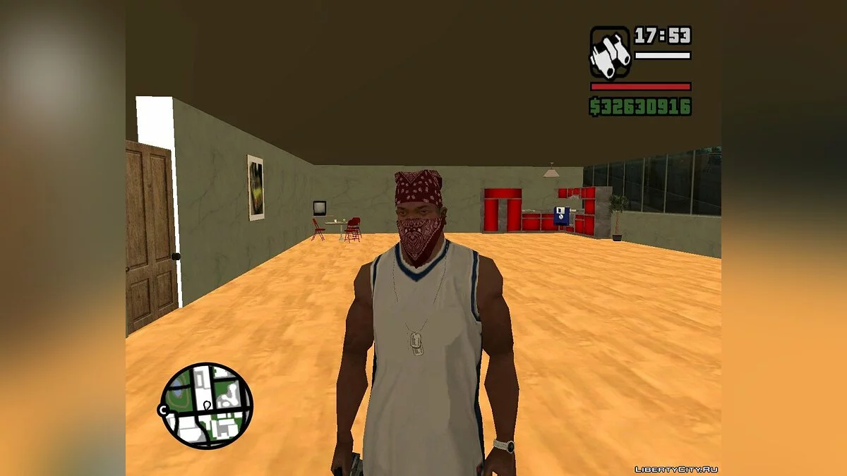Новый дом у скейт-парка / GTA San Andreas