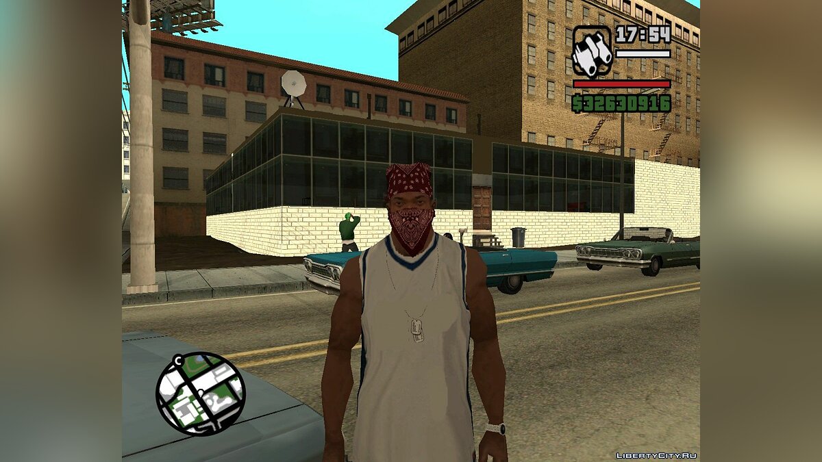 Скачать Новый дом у скейт-парка для GTA San Andreas