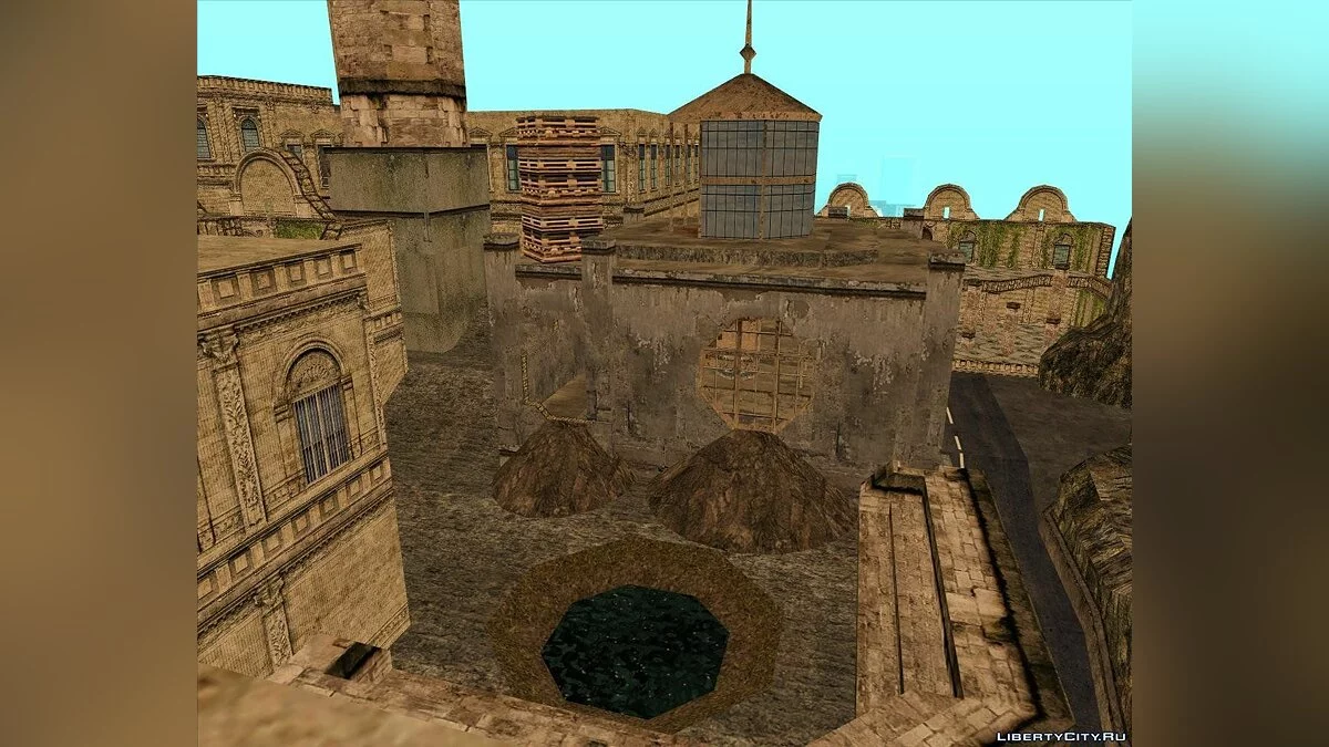 Карта alcatraz из CS 1.6 / GTA San Andreas