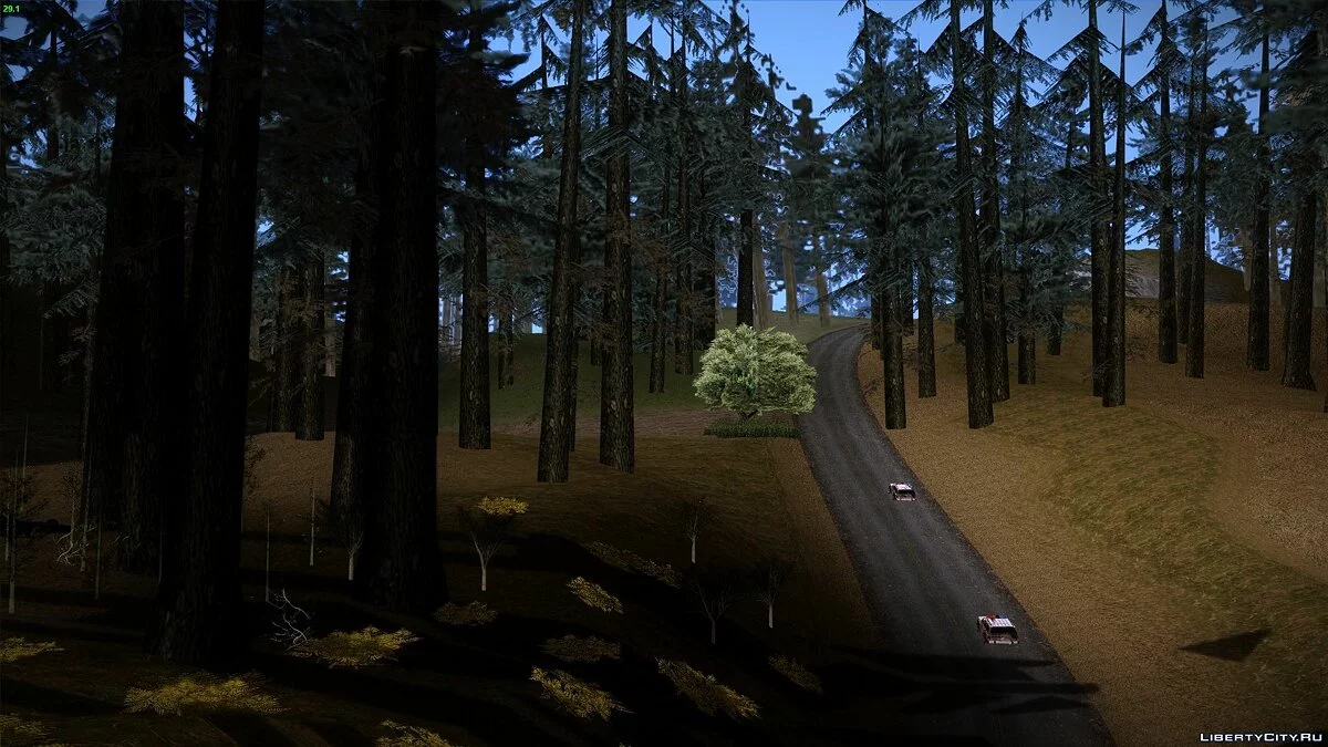 Густой лес v1 / GTA San Andreas