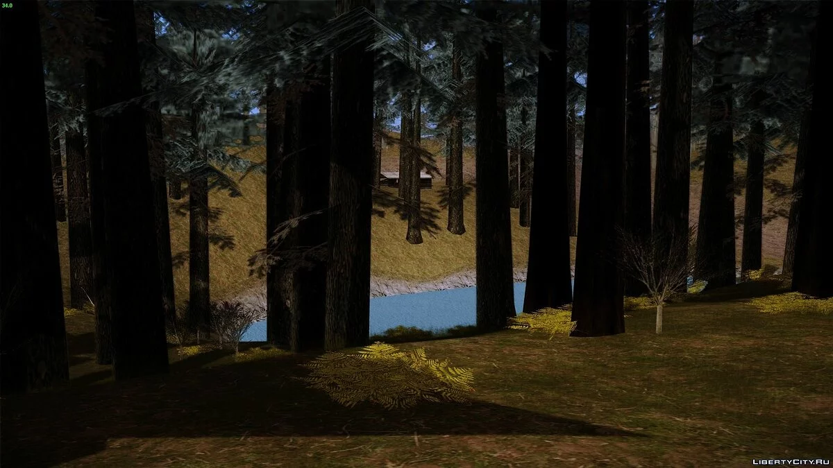 Густой лес v1 / GTA San Andreas