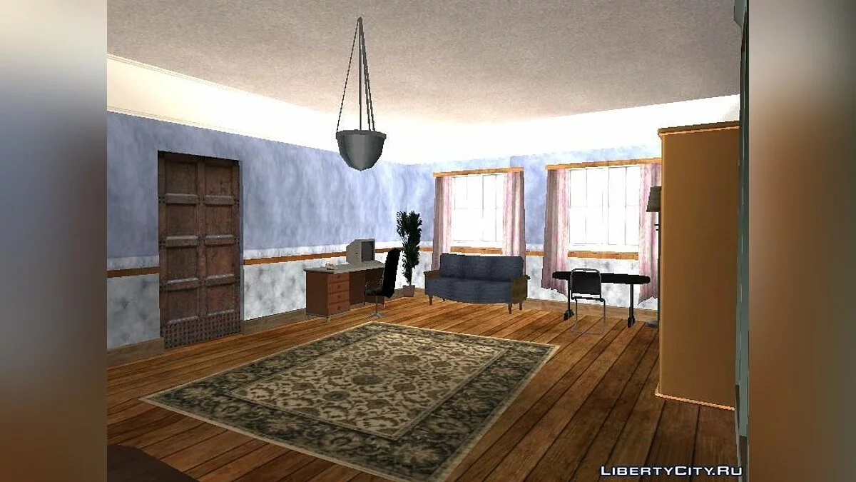 Мебель для двухкомнатного интерьера Карла / GTA San Andreas