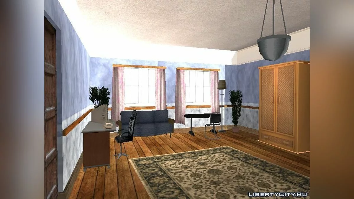 Мебель для двухкомнатного интерьера Карла / GTA San Andreas