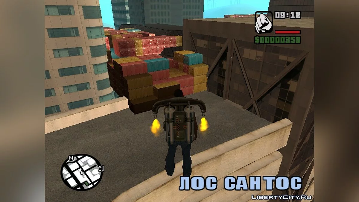 Мини паркур зона / GTA San Andreas