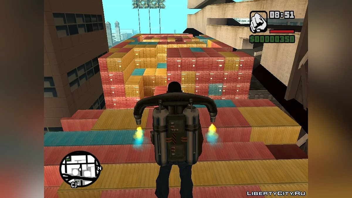 Мини паркур зона / GTA San Andreas