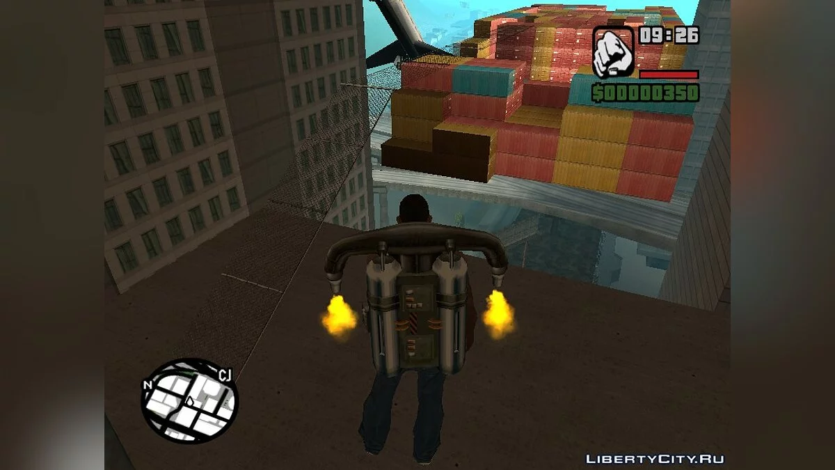 Мини паркур зона / GTA San Andreas