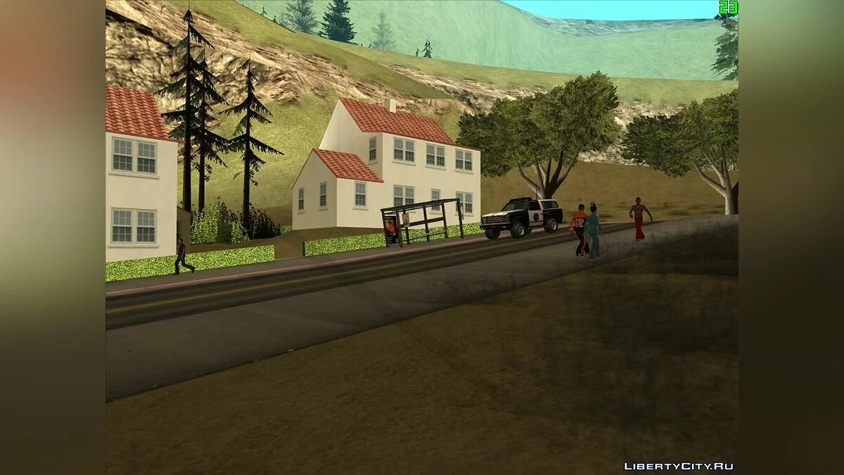 Обновлённый район в Bayside / GTA San Andreas