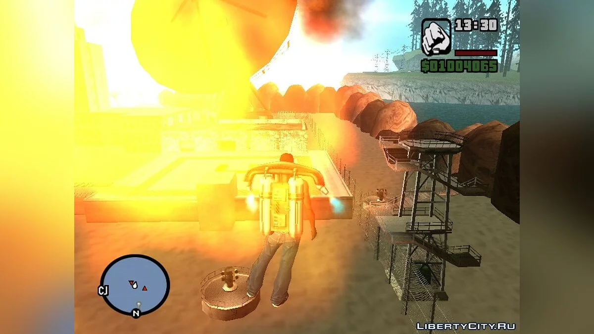 Новая база 57 на острове (Неоспоримая) / GTA San Andreas