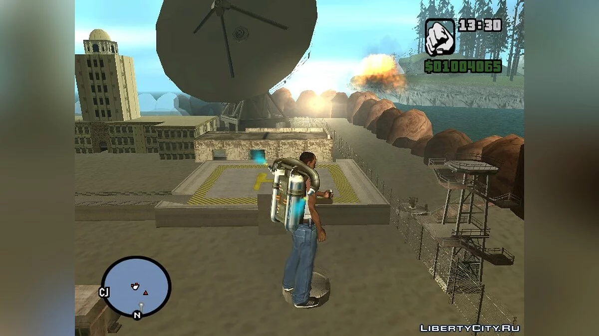 Новая база 57 на острове (Неоспоримая) / GTA San Andreas