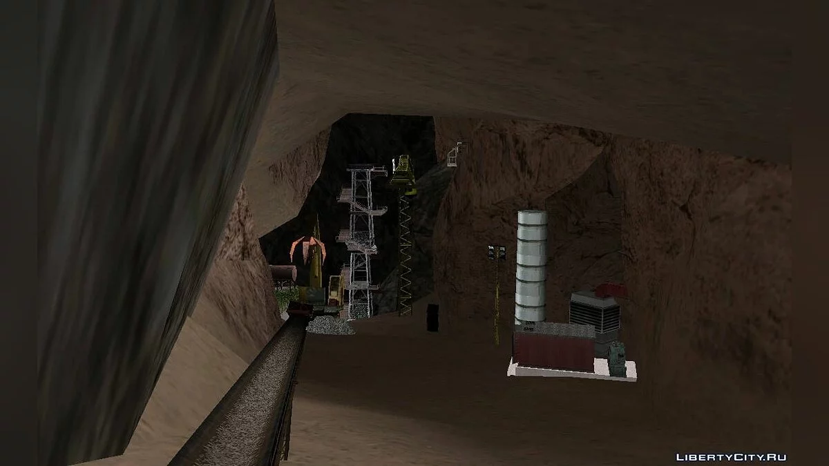 Заброшенная шахта / GTA San Andreas