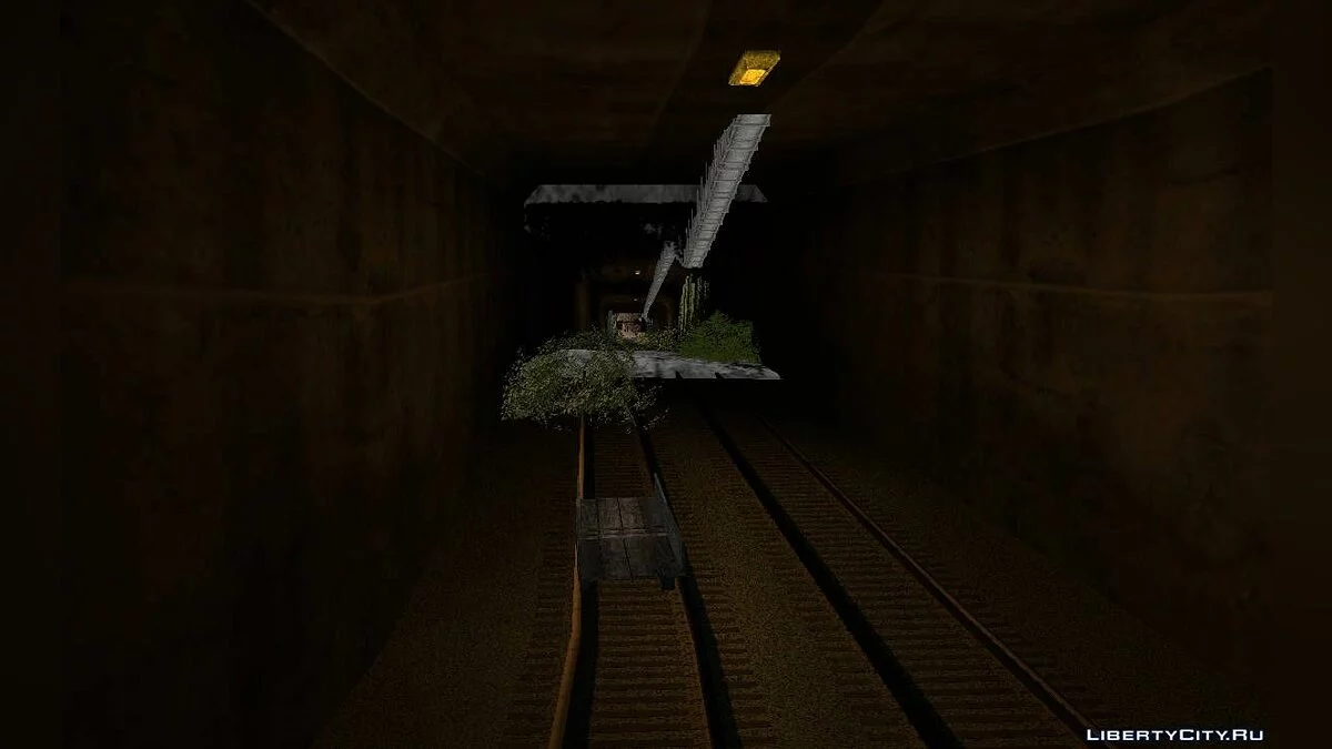Заброшенная шахта / GTA San Andreas