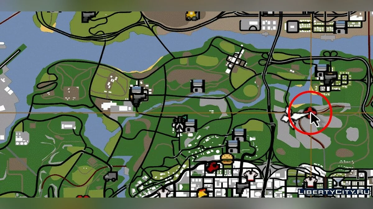 Заброшенная шахта / GTA San Andreas