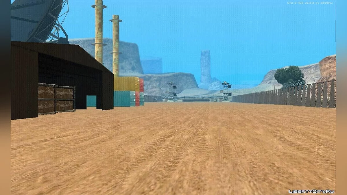 База на заброшенном аэропорте v3 / GTA San Andreas