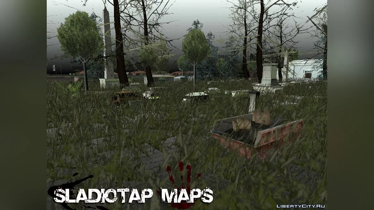 Cementerio Abandonado Map / GTA San Andreas