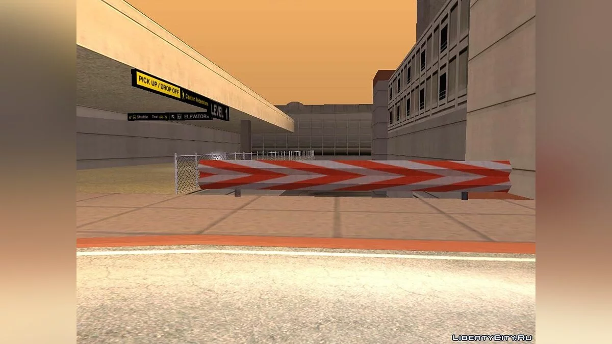 Улучшеный аэропорт v0.1 / GTA San Andreas