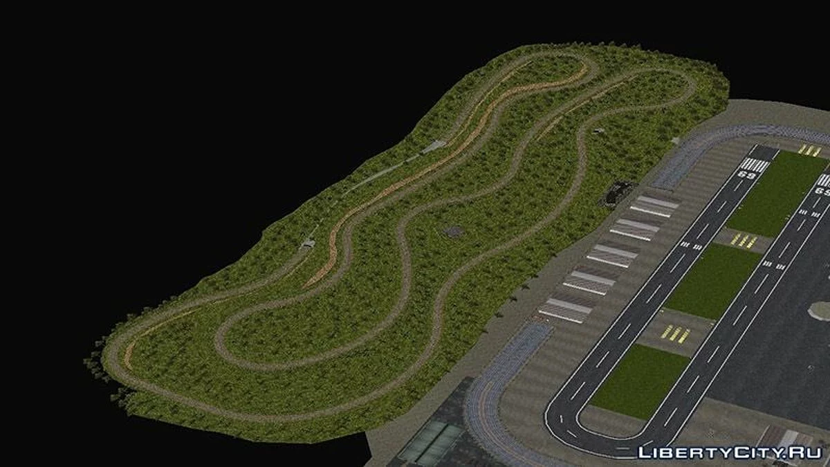 Race Track Dirty Run II GTA SA Version / GTA San Andreas