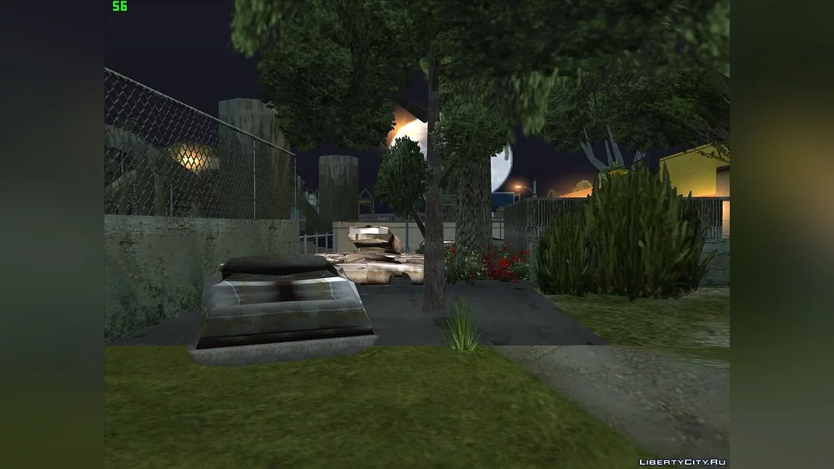 Сарайчик за домом Карла / GTA San Andreas