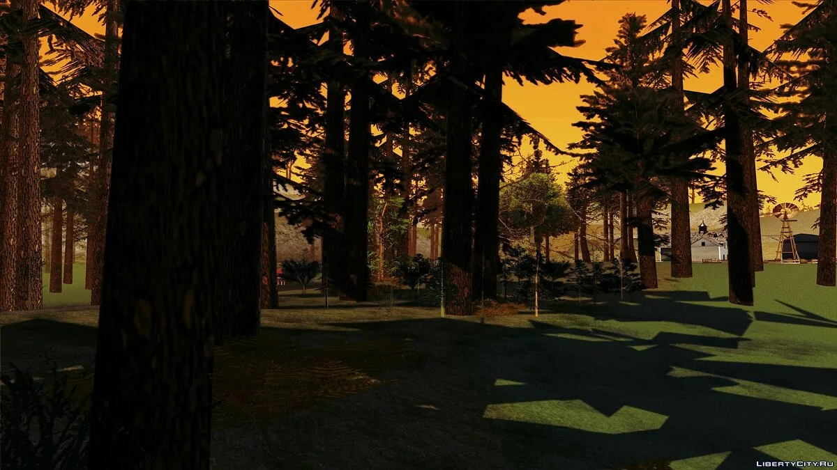 Густой лес v3 FINAL / GTA San Andreas